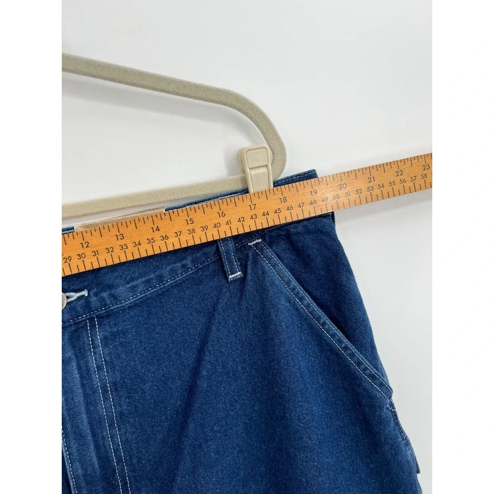 Carhartt B13 DST Loose Original Fit Work Dungaree Jeans Dark Stone 40x28 NWT